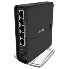 hAP acÂ², 5 x Gigabit, 802.11b/g/n 2.4Ghz, 802.11an/ac 5GHz, USB - MikroTik RBD52G-5HacD2HnD-TC - 1