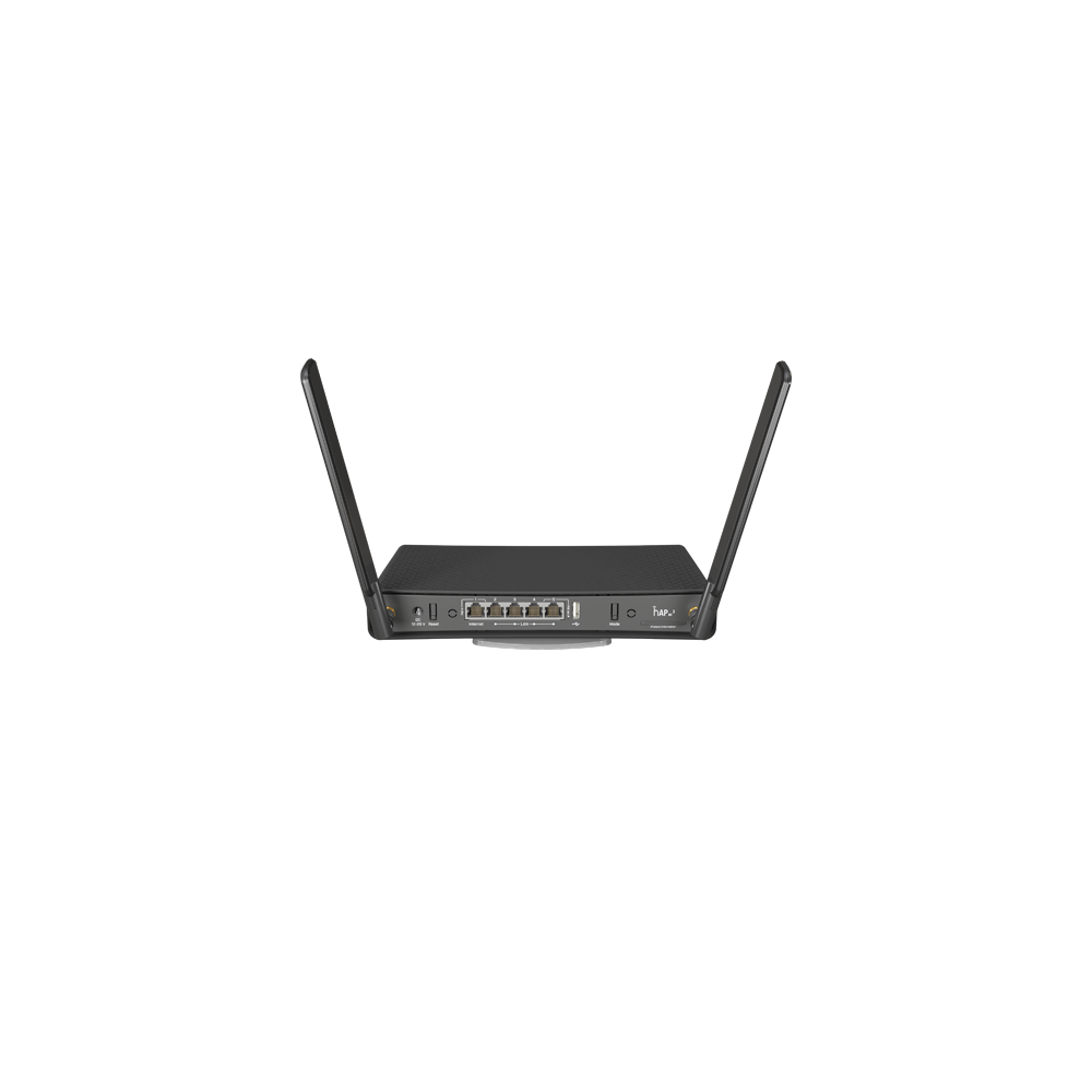 hAP acÂ³, 5 x Gigabit, 1 x PoE, 802.11b/g/n 2.4Ghz, 802.11ac 5Ghz, antene externe 3dBi 2.4GHz, 5.5 - 1