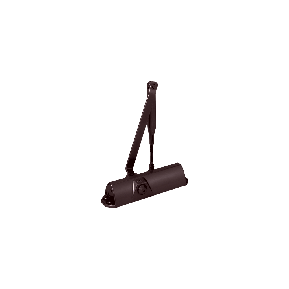 Amortizor hidraulic maro inchis cu brat articulat - DORMA TS68-BROWN - 1