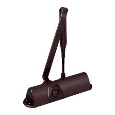 Amortizor hidraulic maro inchis cu brat articulat - DORMA TS68-BROWN - 1