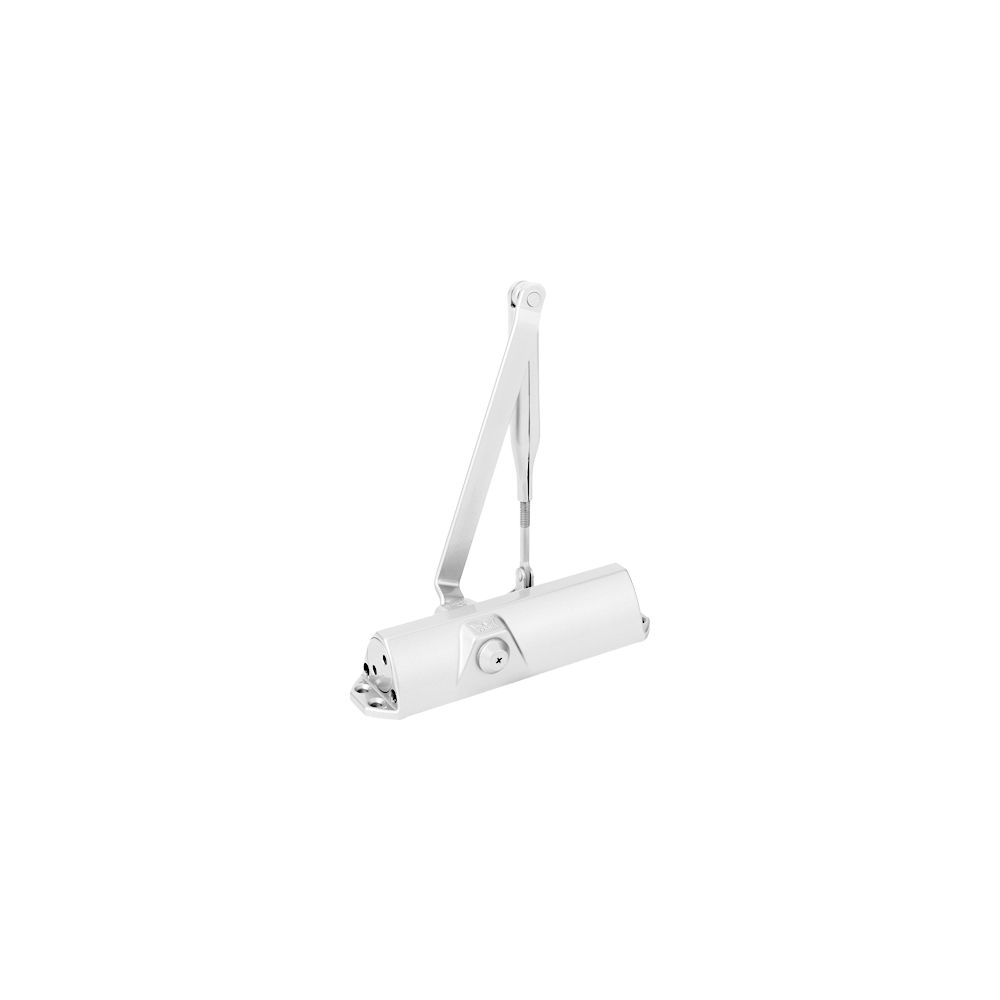 Amortizor hidraulic alb RAL9016 cu brat articulat - DORMA TS68-WHITE - 1