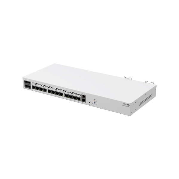 Cloud Core Router, 4 x SFP+, 13 x Gigabit, 16GB RAM, RouterOS L6, 1U - MikroTik CCR2116-12G-4S+ - 1