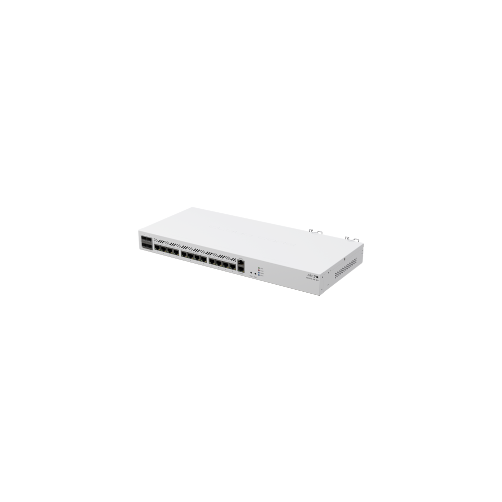 Cloud Core Router, 4 x SFP+, 13 x Gigabit, 16GB RAM, RouterOS L6, 1U - MikroTik CCR2116-12G-4S+ - 1