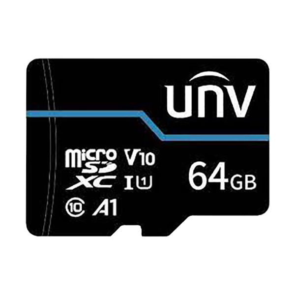 Card memorie 64GB, BLUE CARD - UNV TF-64G-T-L - 1