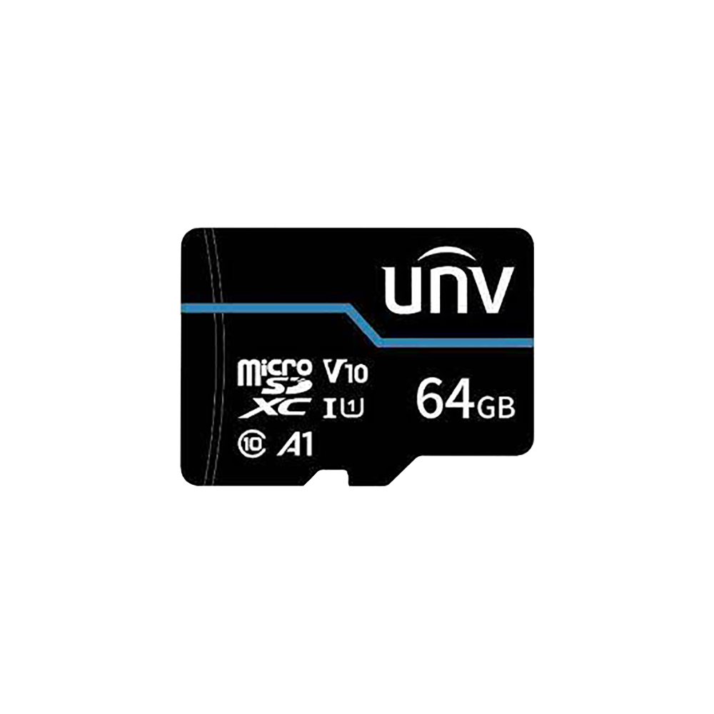 Card memorie 64GB, BLUE CARD - UNV TF-64G-T-L - 1