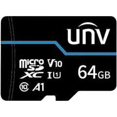 Card memorie 64GB, BLUE CARD - UNV TF-64G-T-L - 1