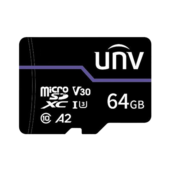 Card memorie 64GB, PURPLE CARD - UNV TF-64G-T - 1