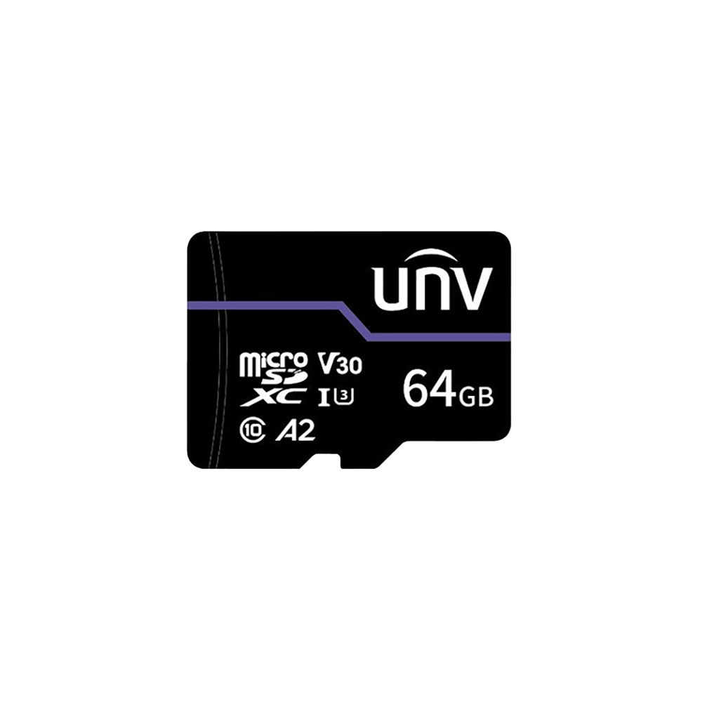 Card memorie 64GB, PURPLE CARD - UNV TF-64G-T - 1