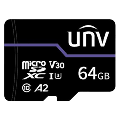 Card memorie 64GB, PURPLE CARD - UNV TF-64G-T - 1