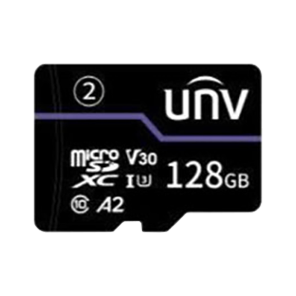 Card memorie 128GB, PURPLE CARD - UNV TF-128G-T - 1