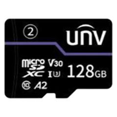 Card memorie 128GB, PURPLE CARD - UNV TF-128G-T - 1