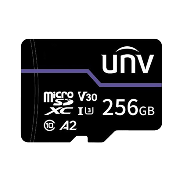 Card memorie 256GB, PURPLE CARD - UNV TF-256G-T - 1