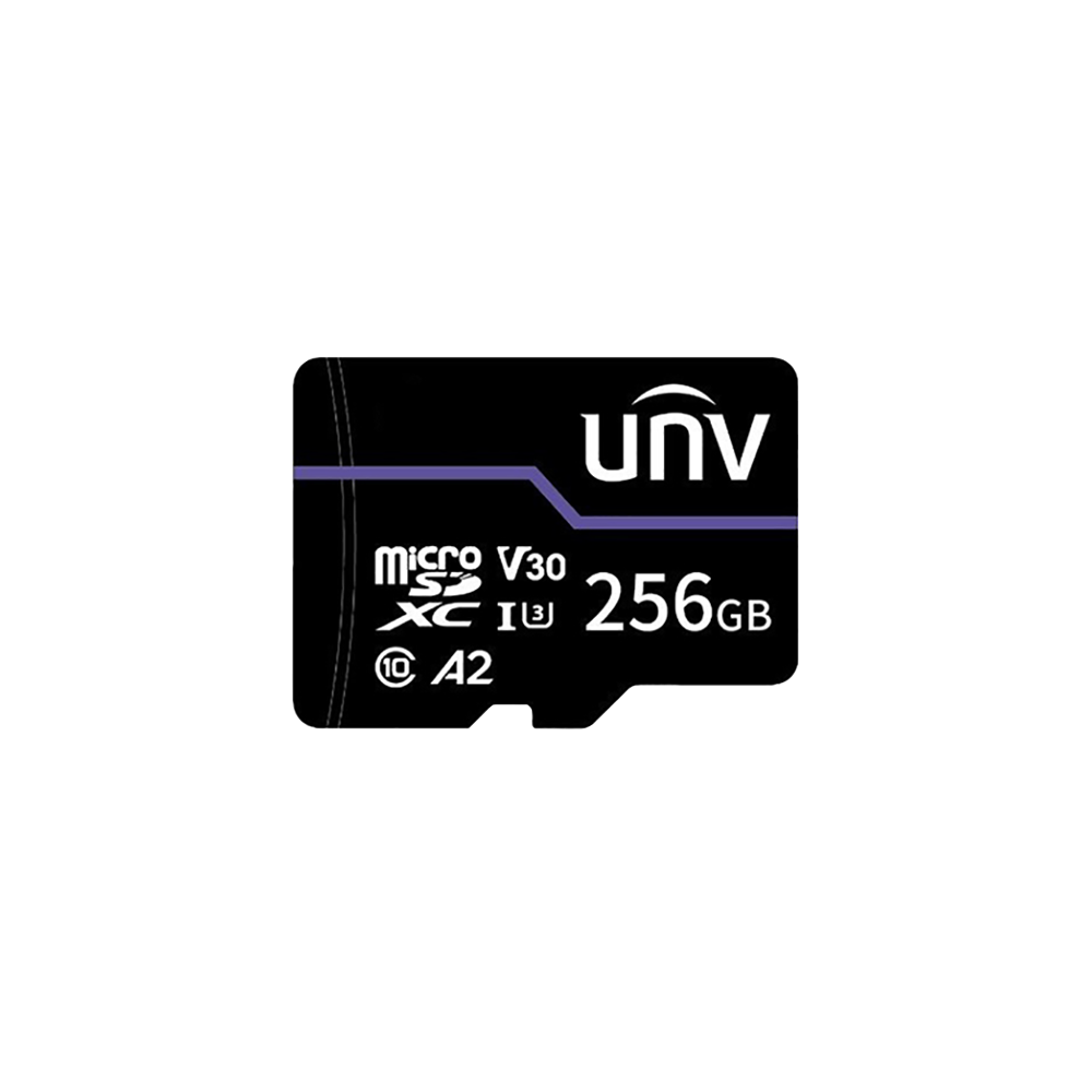 Card memorie 256GB, PURPLE CARD - UNV TF-256G-T - 1