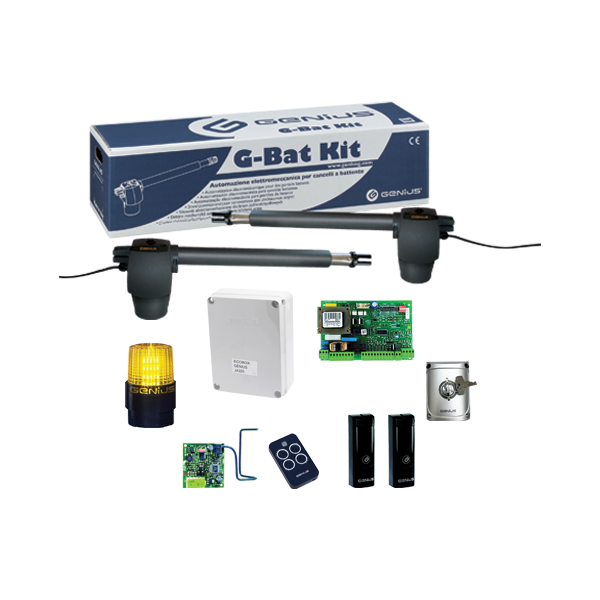 Kit automatizare poarta batanta G-BAT 300, 2x2.5m - GENIUS G-BAT300-51701271-KIT - 1