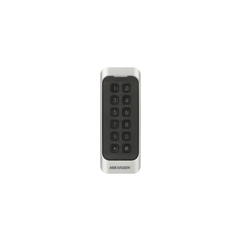 Cititor card MIFARE 13.56MHz cu tastatura integrata, 32bit - HIKVISION DS-K1107AMK - 1