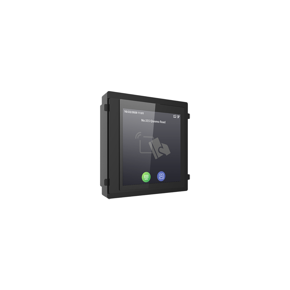 Modul afisaj IPS touch screen, 4 inch,  pentru Interfon modular - HIKVISION DS-KD-TDM - 1