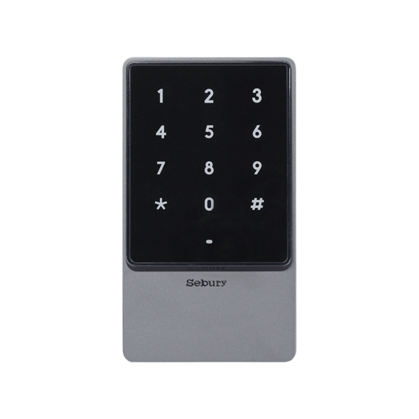 Controler stand-alone cu tastatura touch si cititor card EM 125kHz + Mifare 13.56MHz, carcasa antiva - 1