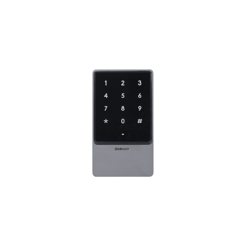 Controler stand-alone cu tastatura touch si cititor card EM 125kHz + Mifare 13.56MHz, carcasa antiva - 1