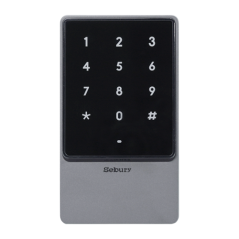 Controler stand-alone cu tastatura touch si cititor card EM 125kHz + Mifare 13.56MHz, carcasa antiva - 1