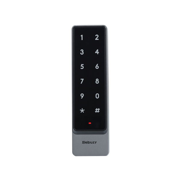 Controler stand-alone cu tastatura touch si cititor card EM 125kHz + Mifare 13.56MHz, carcasa antiva - 1