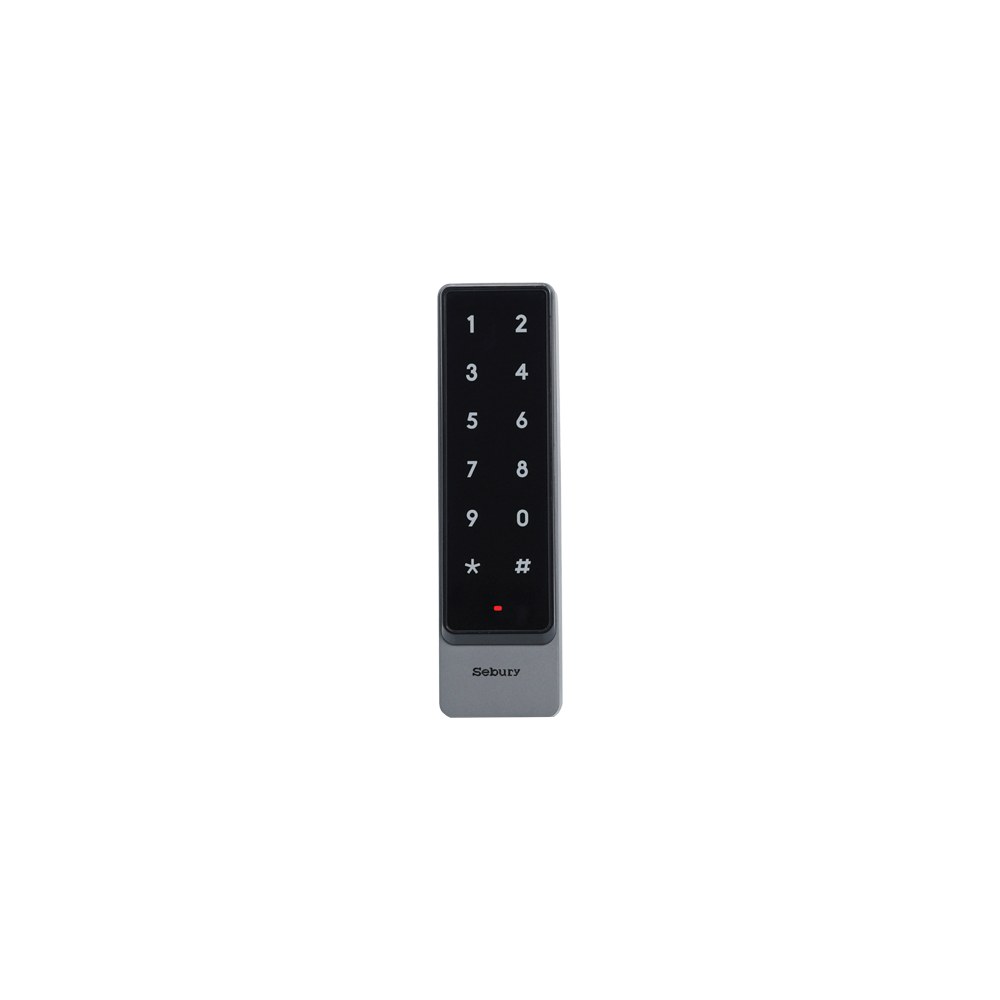 Controler stand-alone cu tastatura touch si cititor card EM 125kHz + Mifare 13.56MHz, carcasa antiva - 1