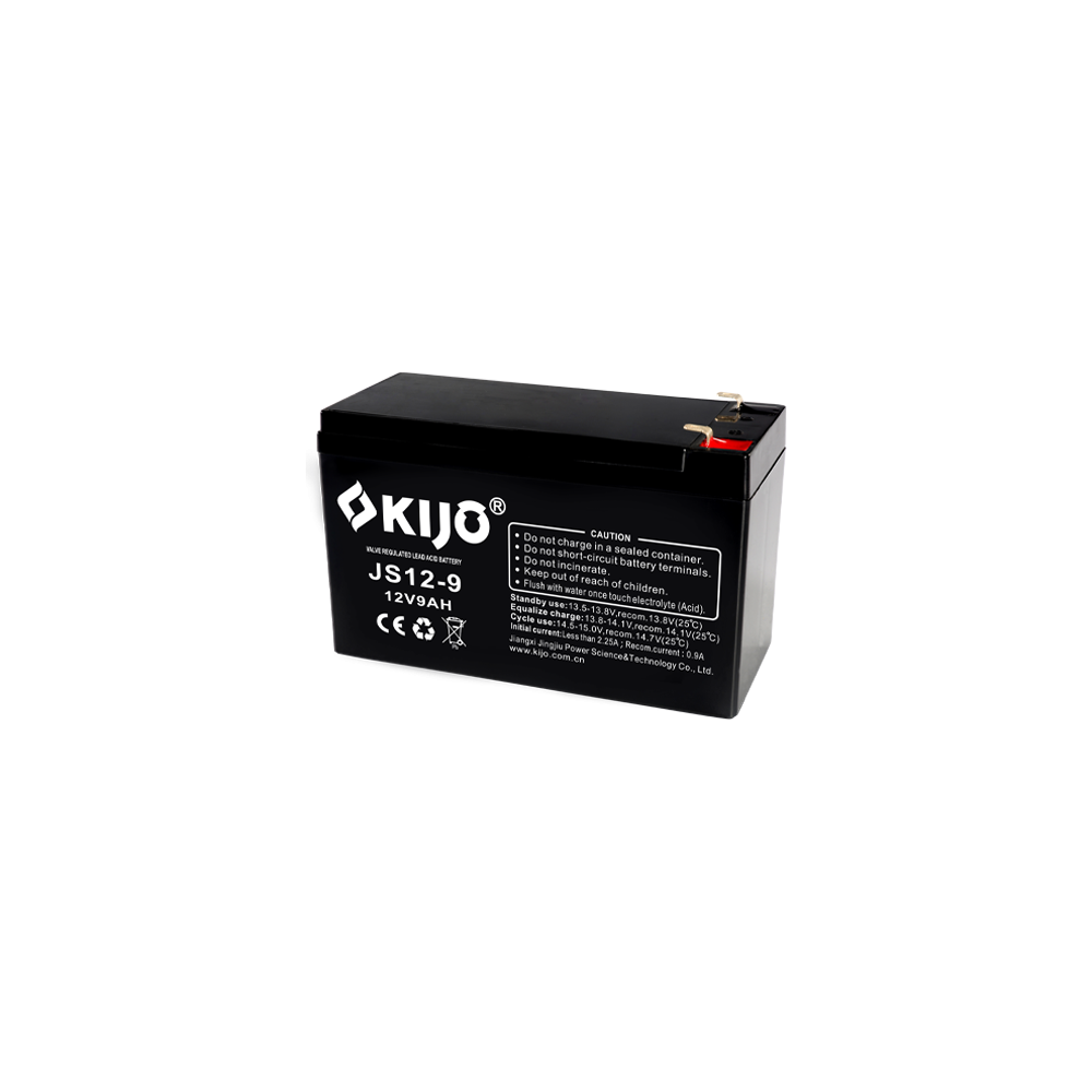  Acumulator AGM 12V, 9Ah, F2 - KIJO JS12-9 - 1