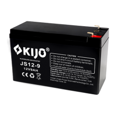  Acumulator AGM 12V, 9Ah, F2 - KIJO JS12-9 - 1