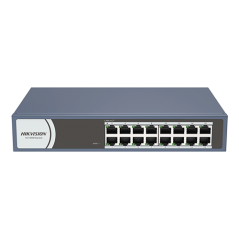 Switch 16 porturi 10/100 Mbps RJ45 - HIKVISION DS-3E0116R-O - 1