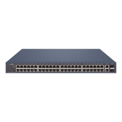 Switch 48 porturi Gigabit PoE, 2 porturi Gigabit RJ45, 2 x SFP, SMART Management - HIKVISION DS-3E15 - 1