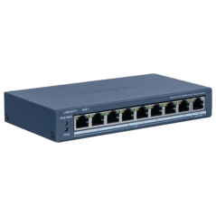 Switch 8 porturi PoE, 1 port uplink RJ45, Management - HIKVISION DS-3E1309P-EI-M - 1