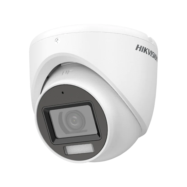 Dual Light - Camera analog 2MP, lentila 2.8mm, IR 30m, WL 20m, TVI/AHD/CVI/CVBS, Mic., IP67 - HIKVIS - 1