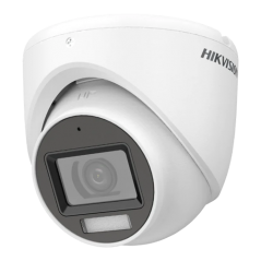 Dual Light - Camera analog 2MP, lentila 2.8mm, IR 30m, WL 20m, TVI/AHD/CVI/CVBS, Mic., IP67 - HIKVIS - 1