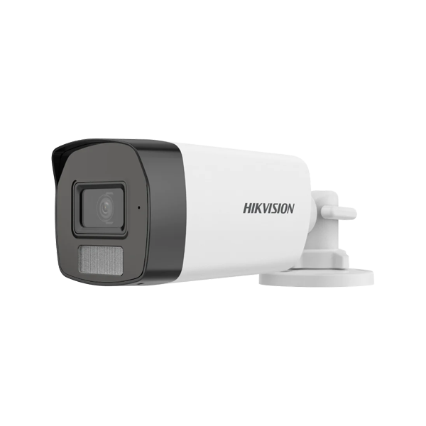 Dual Light - Camera analog 3K, lentila 2.8mm, IR 40m, WL 40m, TVI/AHD/CVI/CVBS, Microfon - HIKVISION - 1