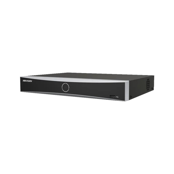 AcuSense - NVR 8 canale 12MP, 8 porturi PoE, 1U - HIKVISION DS-7608NXI-K1-8P - 1