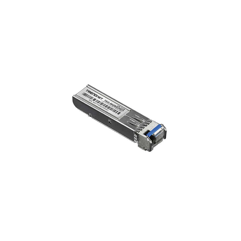 Modul SFP Dual Wavelength Single-Mode Simplex LC, 1.25G, TX:1310nm/RX:1550nm, 20Km - TRENDnet TEG-MG - 1