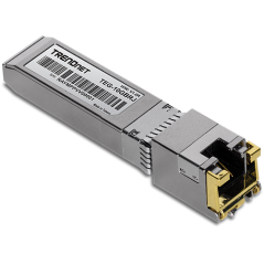 Modul RJ45 SFP+, 1/2.5/5/10G, 100/50/50/30m - TRENDnet TEG-10GBRJ - 1