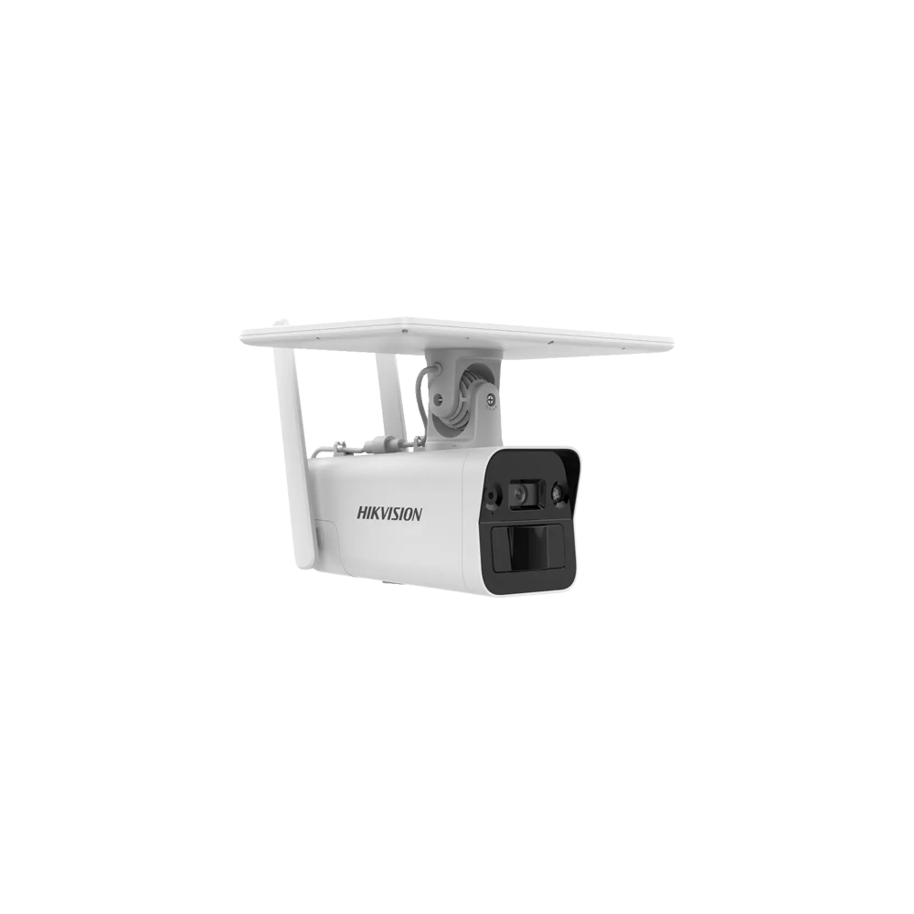 Camera 4MP, lentila 4mm, IR max. 30m, 4G, panou solar+acumulator, Audio, PIR, IP67 - HIKVISION DS-2X - 1