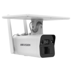 Camera 4MP, lentila 4mm, IR max. 30m, 4G, panou solar+acumulator, Audio, PIR, IP67 - HIKVISION DS-2X - 1