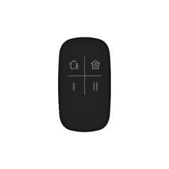  Telecomanda 4 butoane pentru AX PRO 868Mhz, Neagra - HIKVISION DS-PKF1-WE-Black - 1