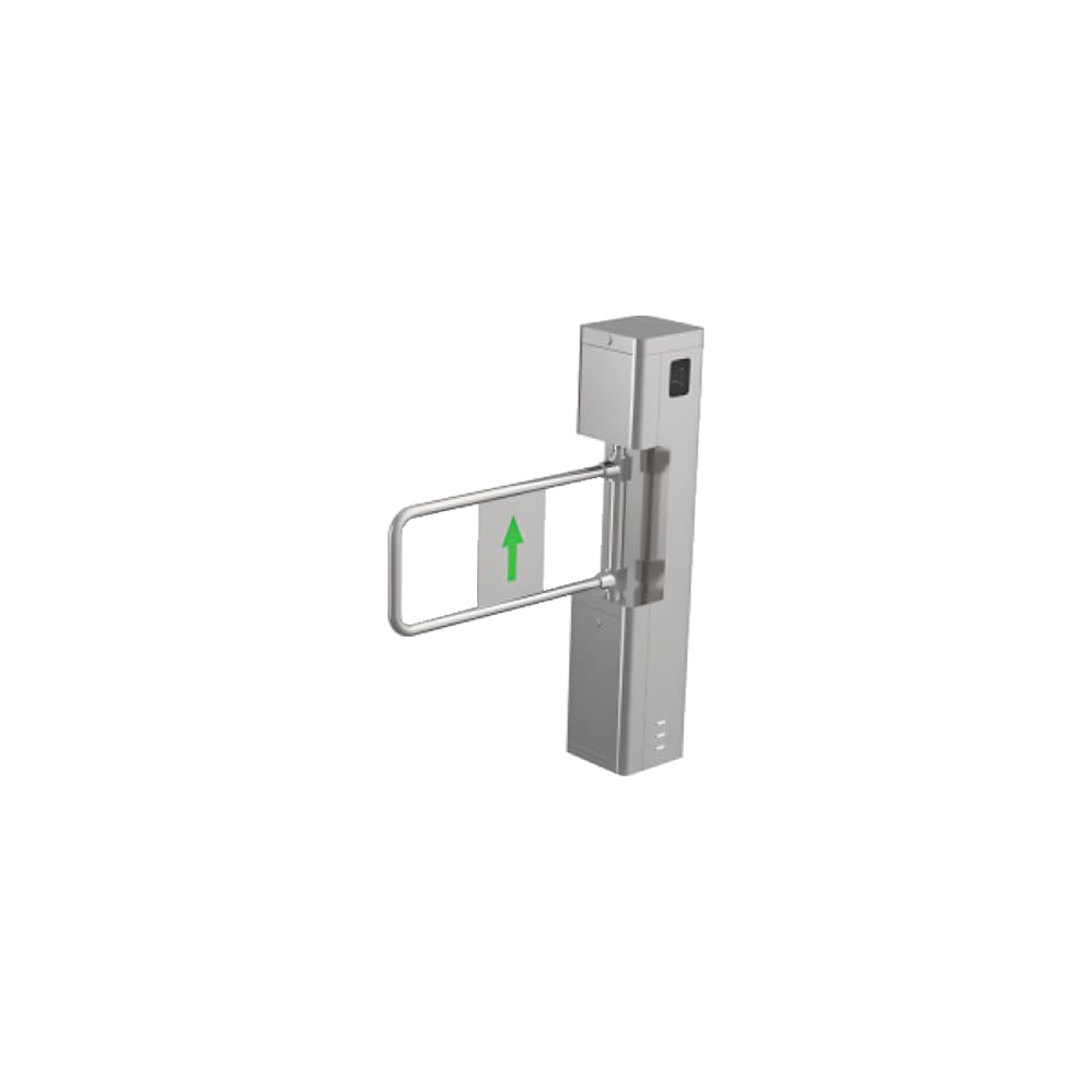 Poarta batanta partea dreapta, Card MiFare, Brat metalic, latime banda 900mm - HIKVISION DS-K3BC411X - 1