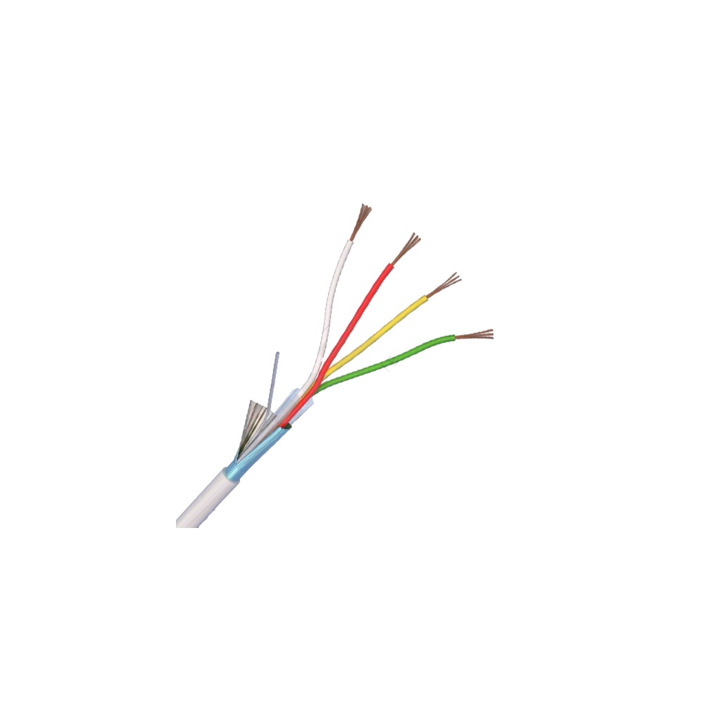 Cablu de alarma 4 fire ecranate, cupru integral, 100m - eRaya AL10422-100 - 1