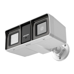 Dual Light - Camera analog 2MP, lentila 2.8mm, IR 60m, WL 60m, TVI/AHD/CVI/CVBS, Mic. - HIKVISION DS - 1