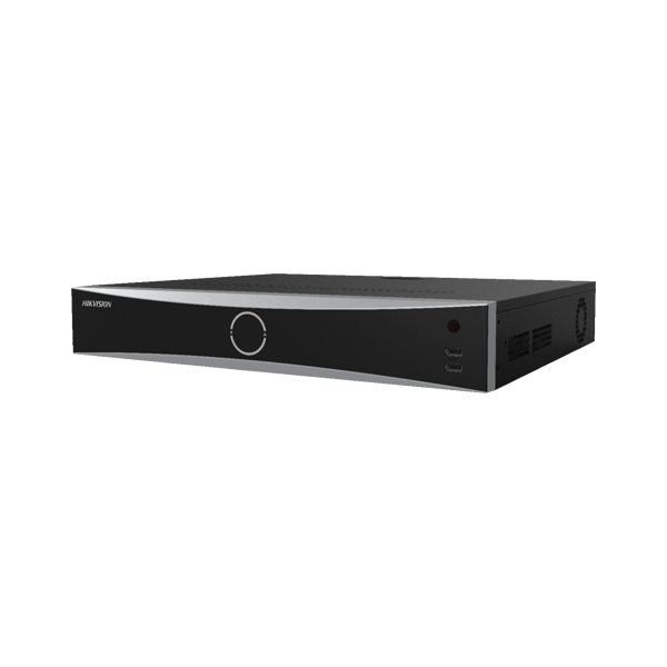 AcuSense -  NVR 4K, total 32 canale max. 12MP, 16 porturi PoE, Alarma, 1.5U - HIKVISION DS-7732NXI-K - 1