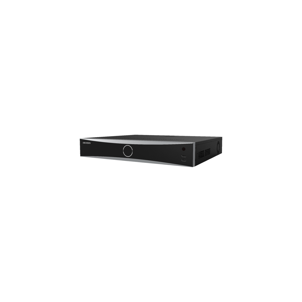 AcuSense -  NVR 4K, total 32 canale max. 12MP, 16 porturi PoE, Alarma, 1.5U - HIKVISION DS-7732NXI-K - 1