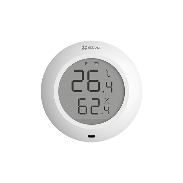 Senzor de temperatura si umiditate Smart Home EZVIZ, afisaj 1.8 inch, comunicare Wireless ZigBee CS- - 1