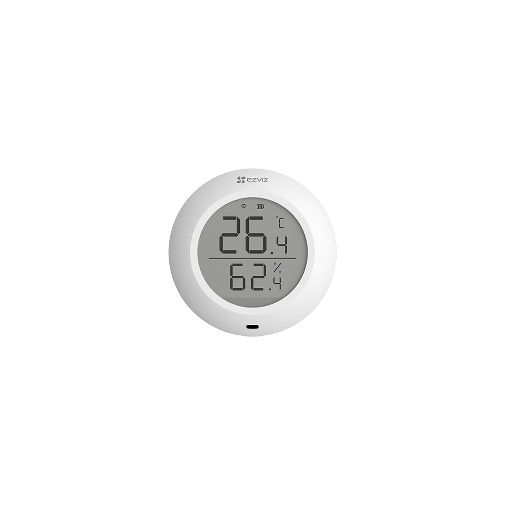 Senzor de temperatura si umiditate Smart Home EZVIZ, afisaj 1.8 inch, comunicare Wireless ZigBee CS- - 1