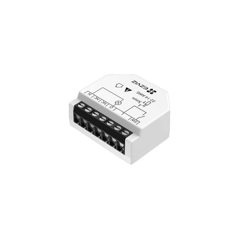 Releu inteligent Wi-Fi pentru aplicatii Smart Home EZVIZ, 1 canal 250Vc.a. max. 16A CS-T35-R100-W - 1