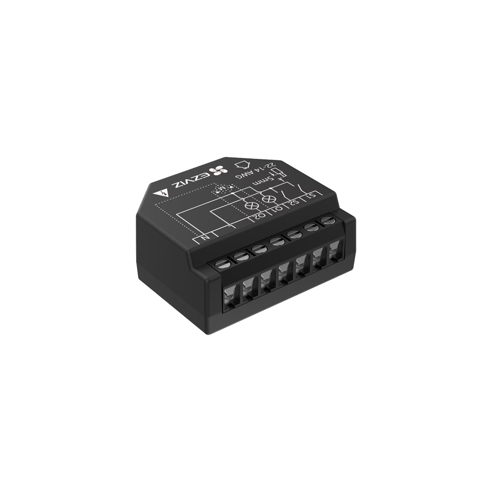 Releu inteligent Wi-Fi pentru aplicatii Smart Home EZVIZ, 2 canale 250Vc.a. max. 16A CS-T36-R100-WM - 1