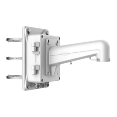 Suport stalp cu doza inclusa pentru camerele 'Speed Dome' - Hikvision DS-1602ZJ-BOX-POLE - 1