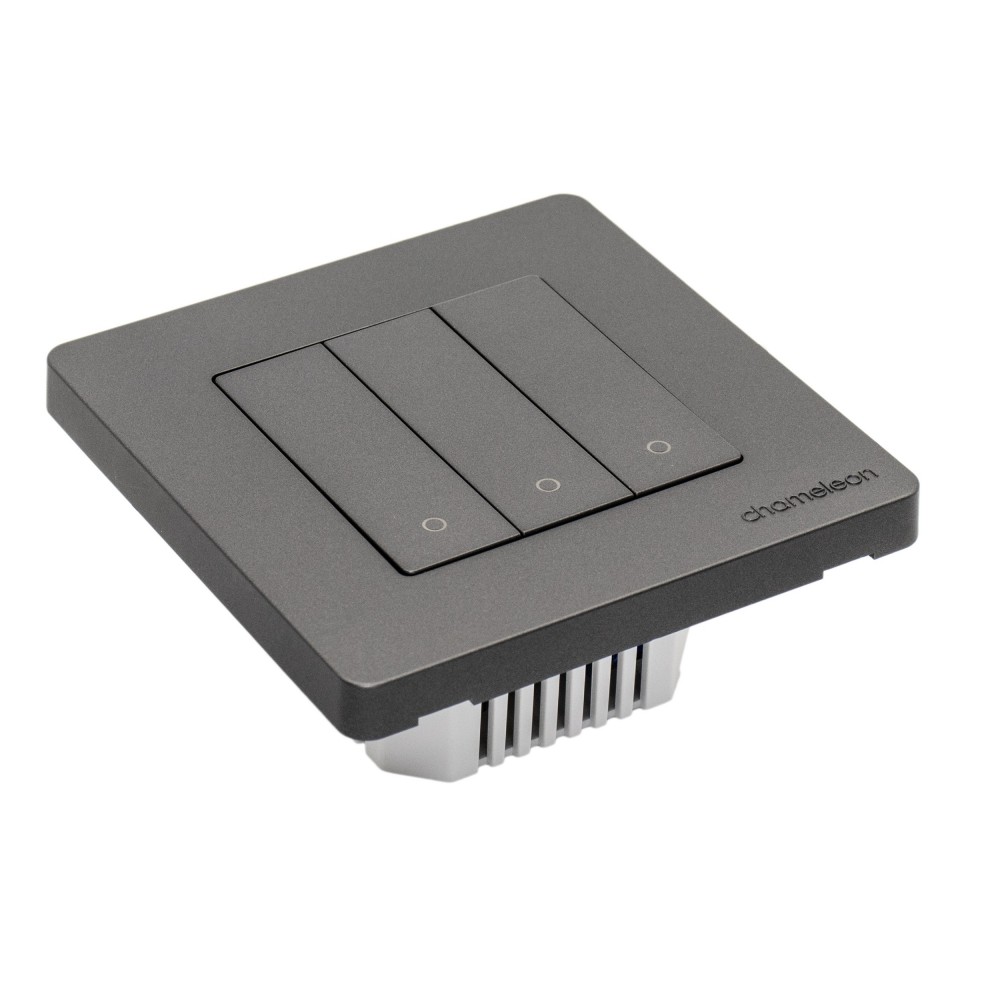 ÎNTRERUPĂTOR MODULAR FĂRĂ FIR CU 3 CIRCUITE - 1